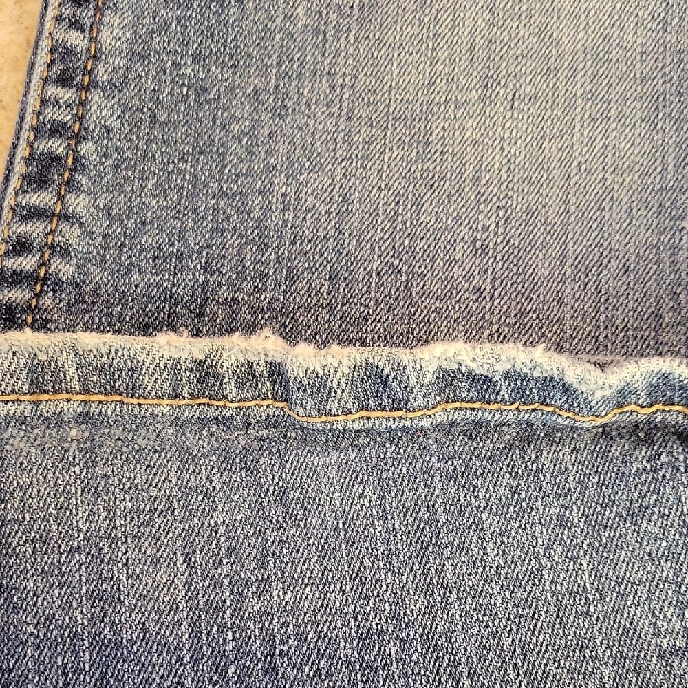 Aeropostale Hailey Skinny Flare Denim Low Rise Jeans Juniors Y2k Size 7/8 - Picture 14 of 15